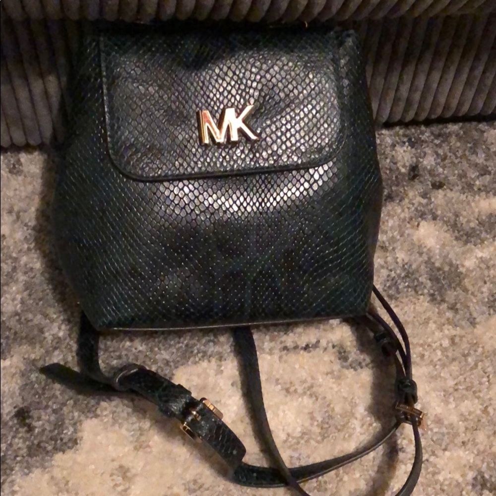 COPY - Michael Kors MOTT leather backpack racing …